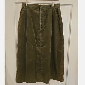 Womens LLBean Vintage Corduroy Skirt-Excellent Condition